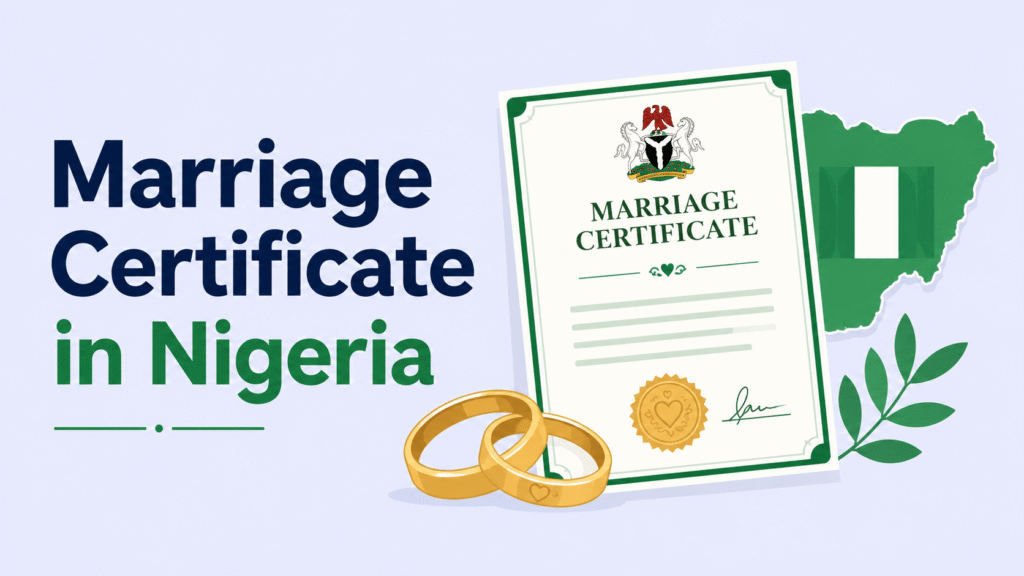 Featured image for marriage certificate in Nigeria
